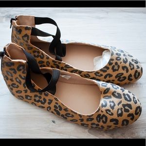 Leopard Ballet Flats